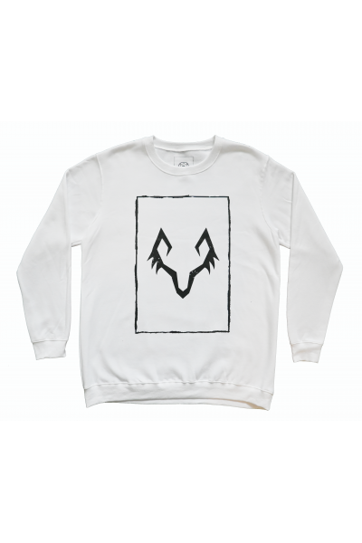 Fighting Freak Sweatshirt, White